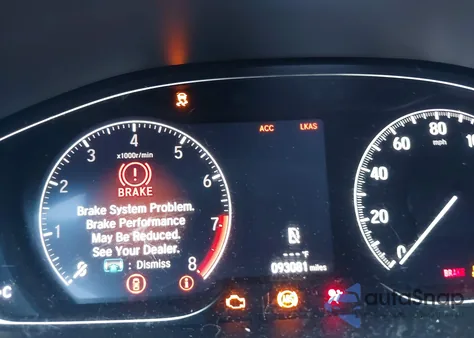 2018 Honda Accord Sport 2.0T from USA, damaged, VIN 1HGCV2F3XJA009216